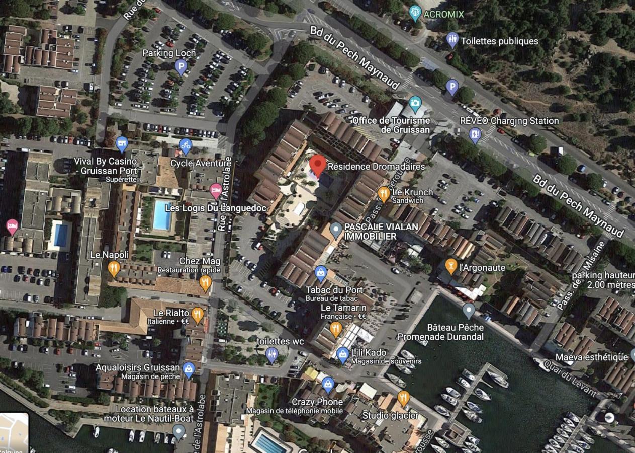 Gruissan-Port-T2-2Chambres-5Pers-43M2-Climatise-Parking-Valerie Eksteriør bilde