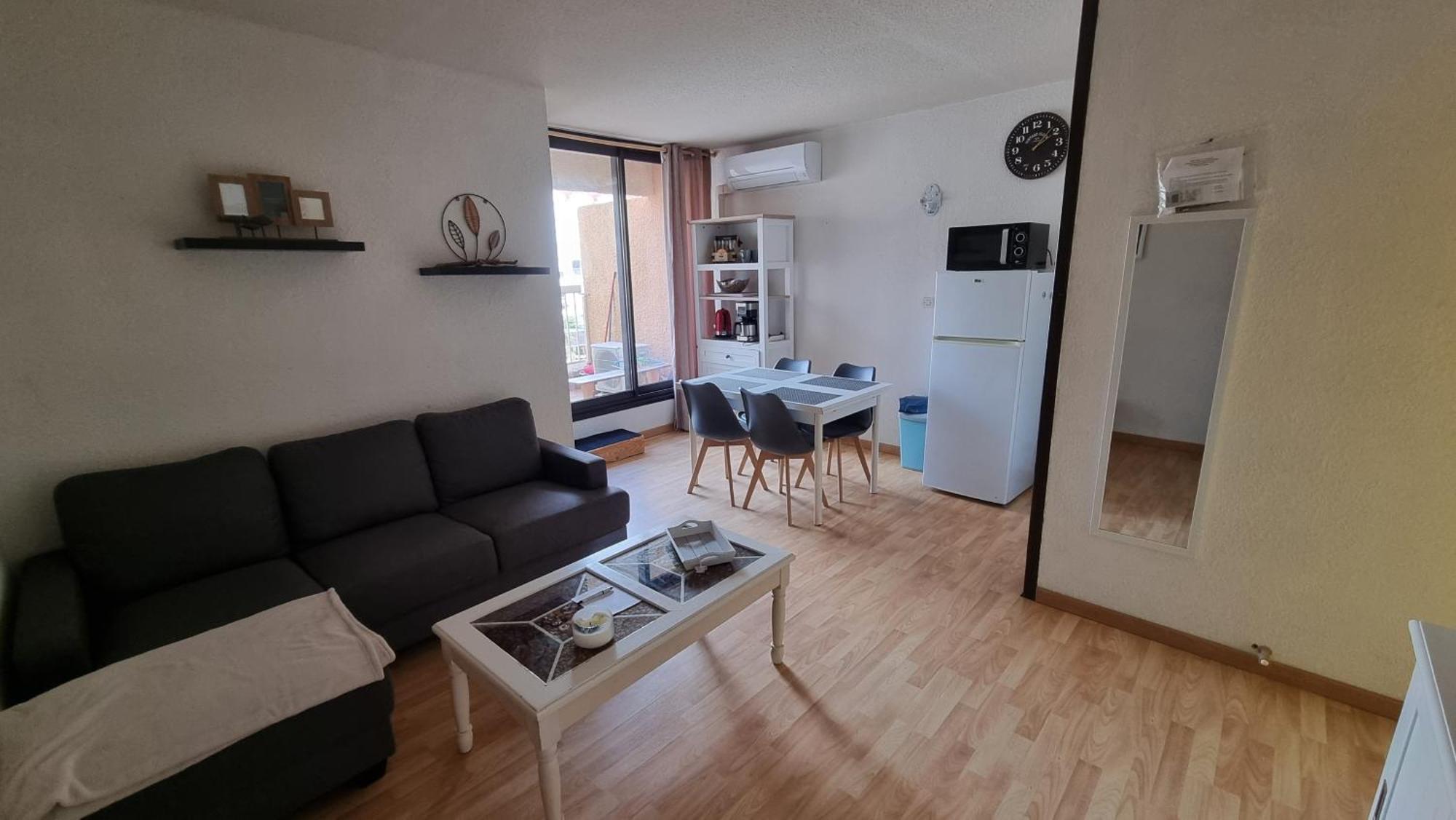 Gruissan-Port-T2-2Chambres-5Pers-43M2-Climatise-Parking-Valerie Eksteriør bilde